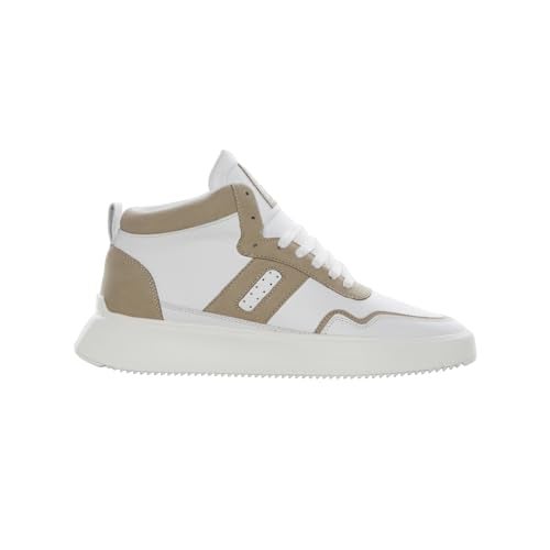 YOHO Men's casual High Ankle Sneaker | Comfortable shoes | Cushioned Insole | Memory foam | Slip-Resistance | Lightweight | Dynamic Feet Support | Shock Absorption | Fashionable | Stylish | Modern - Image 4
