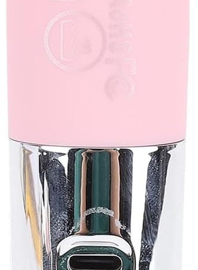 Pink Electric Body Hair Trimmer For Women Rechargeable Bikini Legs Underarms Grooming Kit IPX7 Waterproof - Image 1