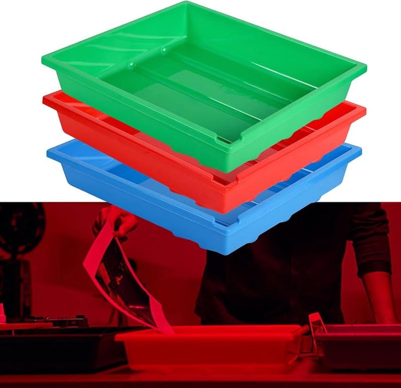 Green Darkroom Developing Tray for Professional Photo Film Paper Processing - Image 3