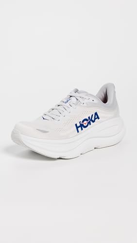 Hoka حذاء هوكا للرجال بوندي 9، رمادي كوني/ألترا مارين، 12 - Image 2