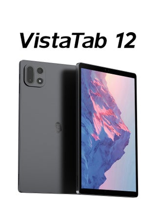 VistaTab 12 10.1-Inch 4+8 RAM 128GB 4G Deep Grey - Middle East Version - view 2