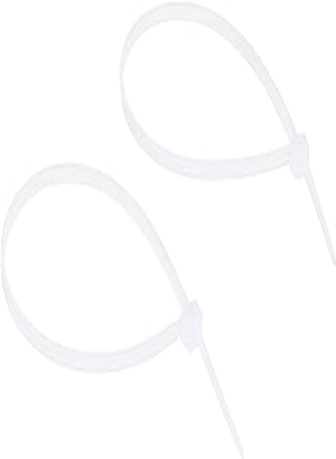 Generic Plastic belt tie power cable (20cm) - 100 pieces 