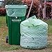 SUPERBIO 33 Gallon Compostable Yard Waste Bags Lawn Leaf Bags 40 Count ASTM D6400 BPI and OK compost INDUSTRIAL - Image 4