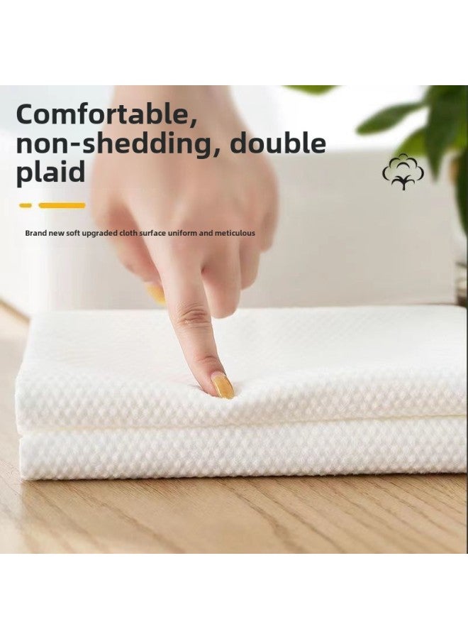 Generic Foot Wipe Special Disposable Foot Wash Towel Foot Wipe Cloth Disposable Thickened Foot Wash Cloth Internet Popular Cloth For Lazy People-Color:*/[enlarged And Thickened + Pattern] + 8 Times Water Absorption-Specifications:Medium Roll [use 100 Times] + Can Be Used Repeatedly  - Image 4
