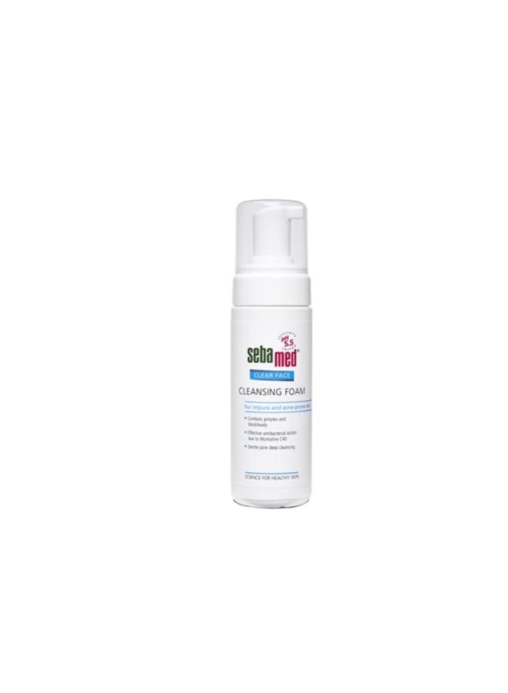Sebamed Clear Face Care Gel, 50ml & SebaMed Clear Face Cleansing Foam, 150ml - Image 3