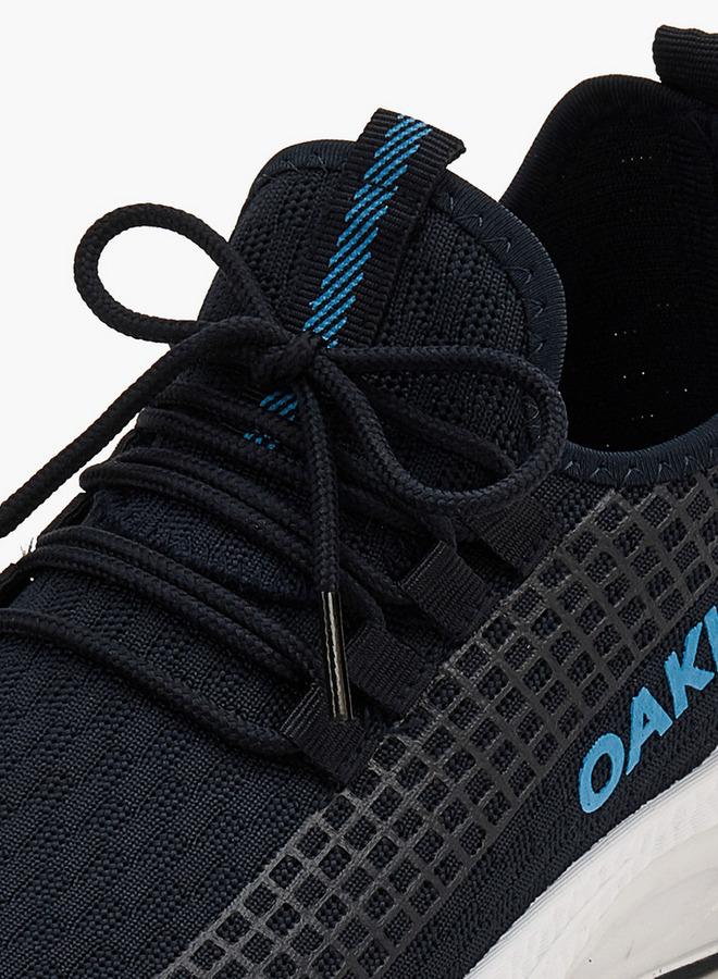 Oaklan by Shoexpress Logo Detail Lace-Up Sports Shoes - Image 3