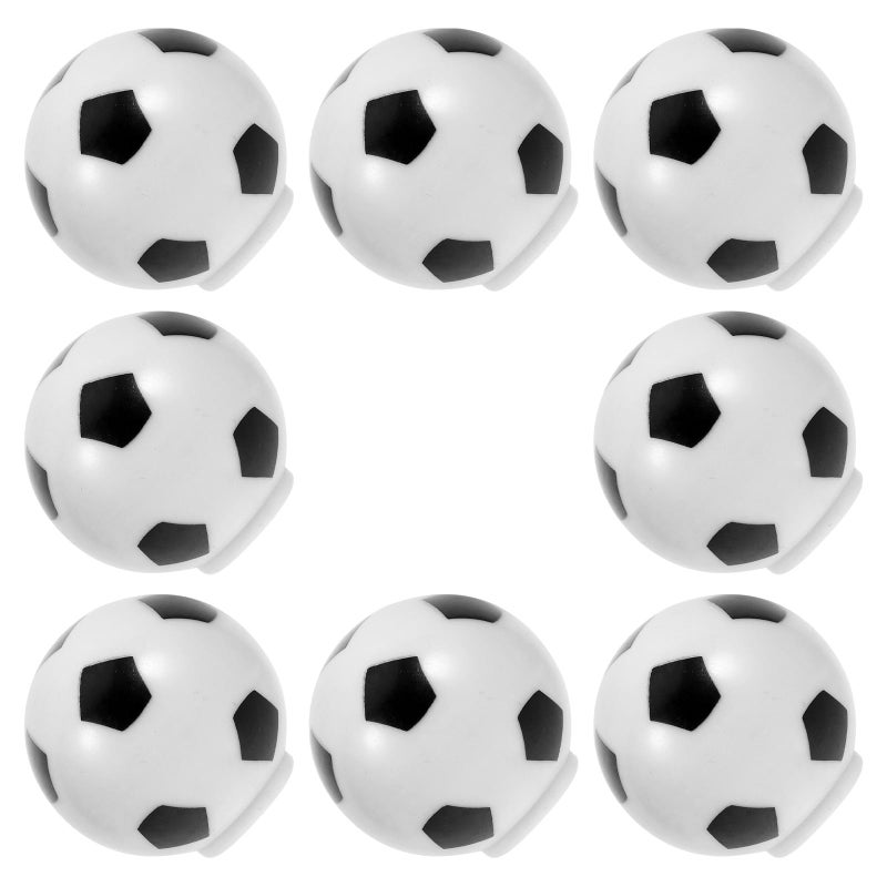 8 Piece Soccer Pattern Cabinet Knobs Drawer Pulls For Kids Room Closet Wardrobe - Image 2