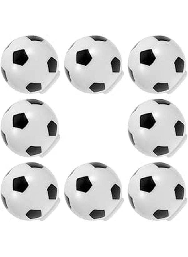 8 Piece Soccer Pattern Cabinet Knobs Drawer Pulls For Kids Room Closet Wardrobe - Image 1