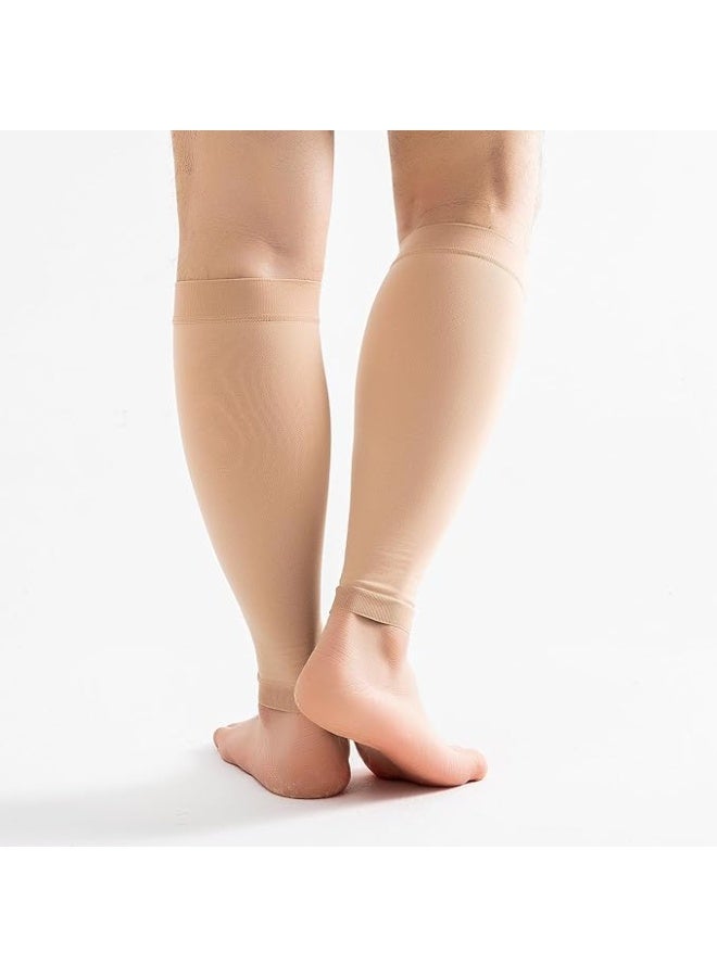 Compression Socks 8-15 mmHg for Men & Women - Wide Calf Sleeve - Leg Support, Pain Relief & Daily Use - Practical & Durable - Image 4