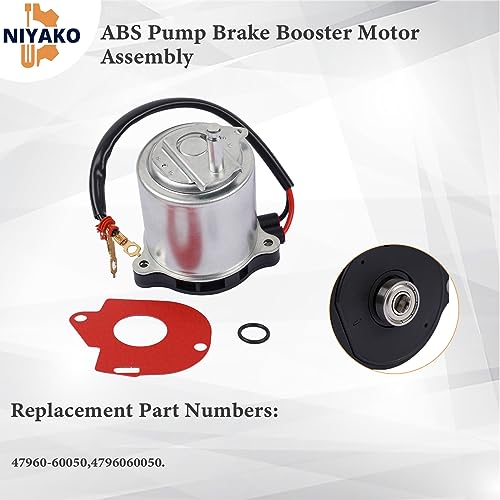 Niyako ABS Pump Brake Booster Motor Assembly Replacement# 47960-60050 Fit GX460 GX470 LX570 LX450D 4Runner FJ Cruiser Land Cruiser - Image 3