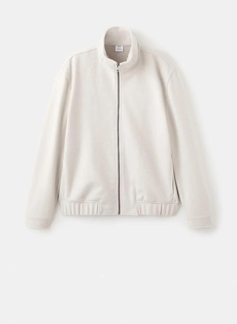 Mango Man Regular-fit jacket with zip