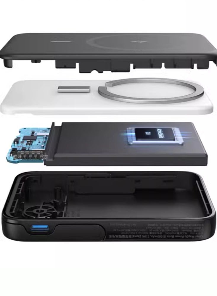 Magnetic Power Bank MagSafe Magnetic Wireless Charger Fast Charging Adaptable for Apple iPhone 15/14