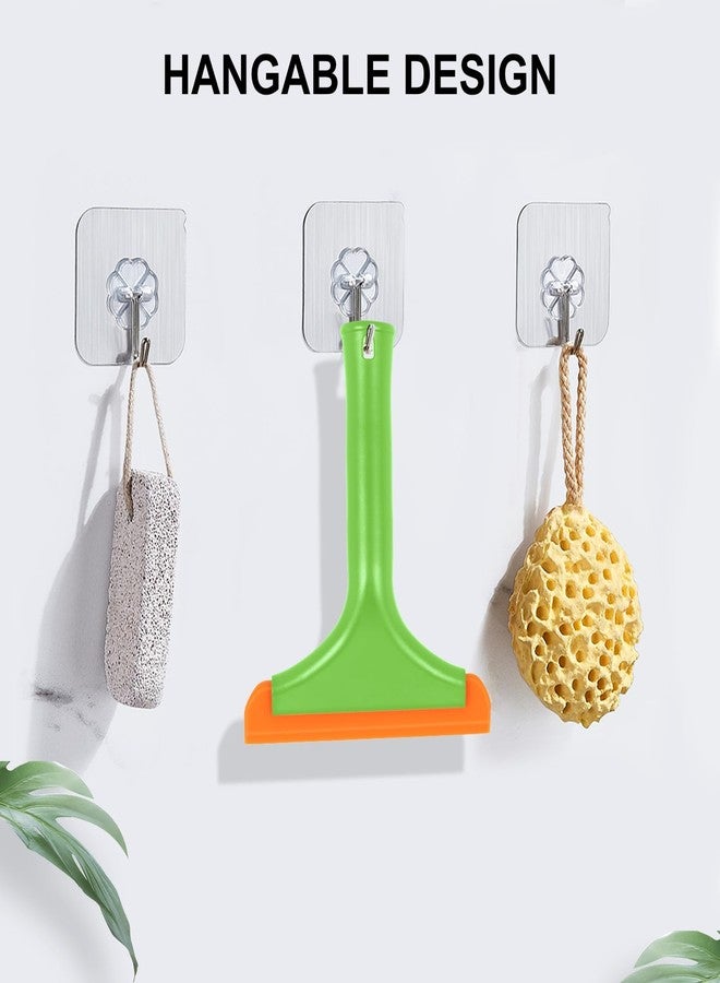 سيتسيل ممسحة زجاج صغيرة من سيت سيل لتنظيف أبواب الدش الزجاجية، ممسحة سيليكون صغيرة لتنظيف زجاج السيارة الأمامي، لون أخضر - Image 5