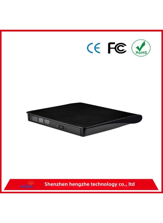 Hengzhe Direct ECD819 Ultra-thin USB3.0 SATA Optical Drive Kit External Notebook Optical Drive Box-Color:USB3.0 White  - Image 3