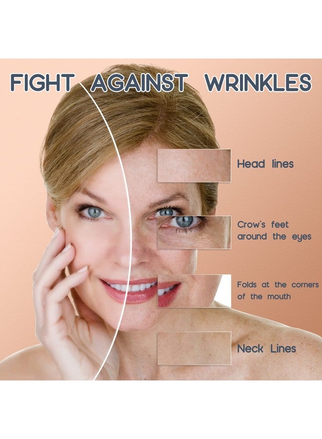 اوروزا 2 لفة من شريط شد الوجه والعضلات، شريط شد الوجه والعين والرقبة، لاصقات مضادة للتجاعيد للجنسين مضادة للتجمد لشد البشرة وشدها - Image 3