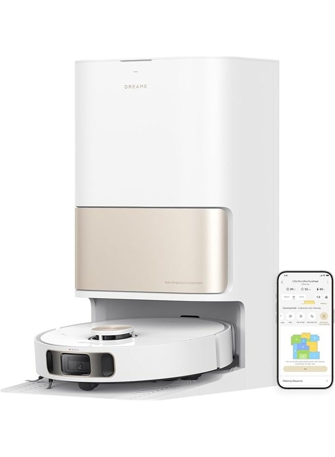 DREAME L10s Pro Ultra Heat Robot Vacuum Cleaner Washer, Mop Extension, Automatic Self Cleaning Mops with Hot Water, 7000Pa Suction, Dreamehome App - Image 1