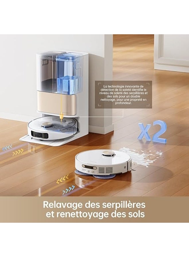 DREAME L10s Pro Ultra Heat Robot Vacuum Cleaner Washer, Mop Extension, Automatic Self Cleaning Mops with Hot Water, 7000Pa Suction, Dreamehome App - Image 5