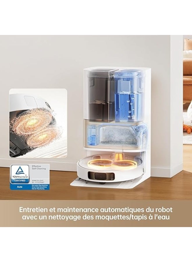 DREAME L10s Pro Ultra Heat Robot Vacuum Cleaner Washer, Mop Extension, Automatic Self Cleaning Mops with Hot Water, 7000Pa Suction, Dreamehome App - Image 4