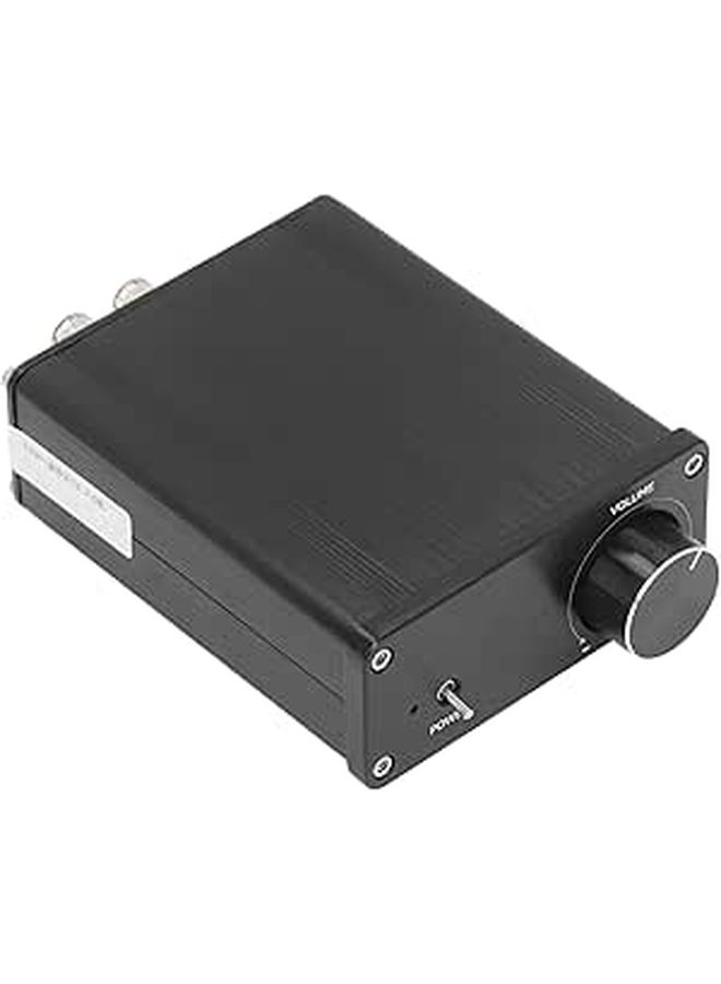 Digital Power Amplifier Aluminum Alloy With Red Gray Ring Channel HIFI Function Durable DC 18V 24V - Image 1