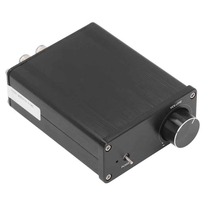Digital Power Amplifier Aluminum Alloy With Red Gray Ring Channel HIFI Function Durable DC 18V 24V - Image 2
