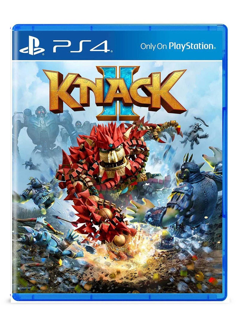 سوني إنترآكتيف إنترتيمنت Knack II إصدار PS4 – مغامرة منصات ممتعة مع قدرة التحول - playstation_4_ps4 - Image 1