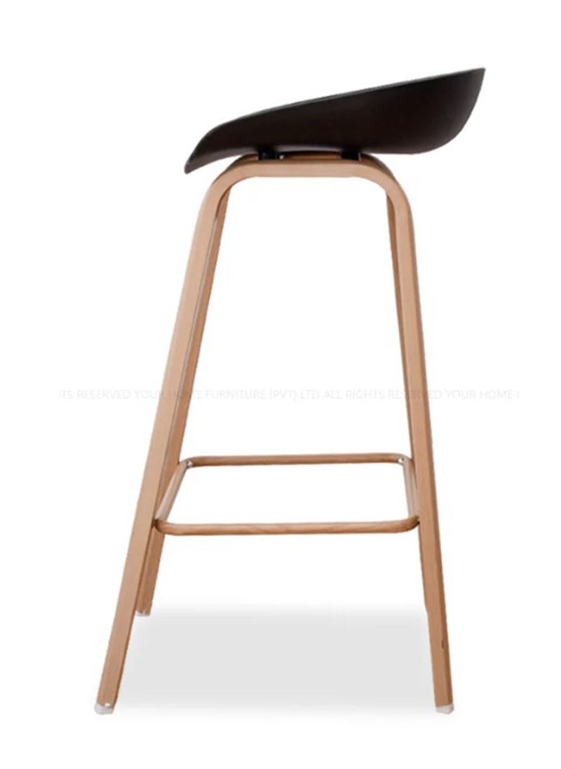 Living - Set Of 5 Pieces Bar Stools Modern Counter Height Barstools - Image 1