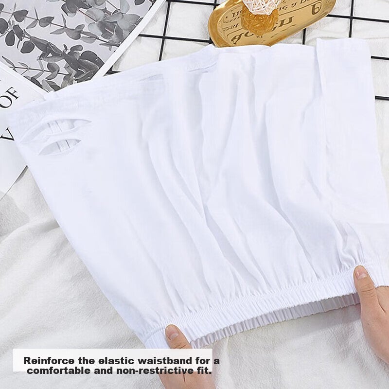 JD Jing Zao LangSha Women's Underwear Skirt [95% Cotton High Quality] Base Layer Essential, Fake Bottom for Spring And Autumn Layering, Hip-Covering Inner Wear for White Skirts - Image 2