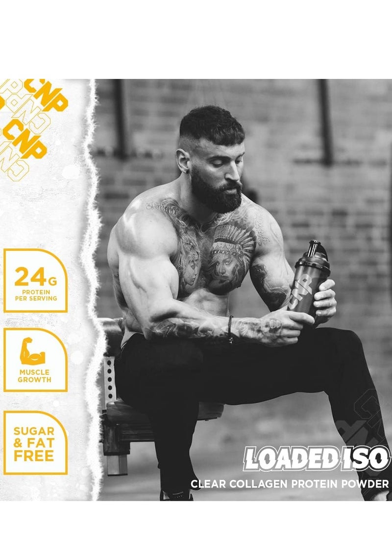 CNP Loaded ISO, Clear Collagen Protein Powder, 24g Protein, 1.8kg, 60 Servings, (Strawberry Laces) Gluten & Lactose Free, Premium Muscle Recovery & Growth | Sugar & Fat Free , High Protein - Image 4