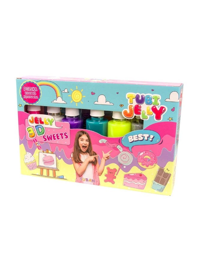 Tubi Jelly 3D Sweets DIY Kit (6 Colors) - pzsku/ZB220106F621A97A0DE0EZ/45/_/1730976823/9d349592-142f-48de-9f3e-d689703ab294