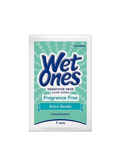 Wet Ones Wet Ones Singles Sensitive Skin Individually Wrapped Hand Moist Wipes -24ct (pack of 3)  - Image 3