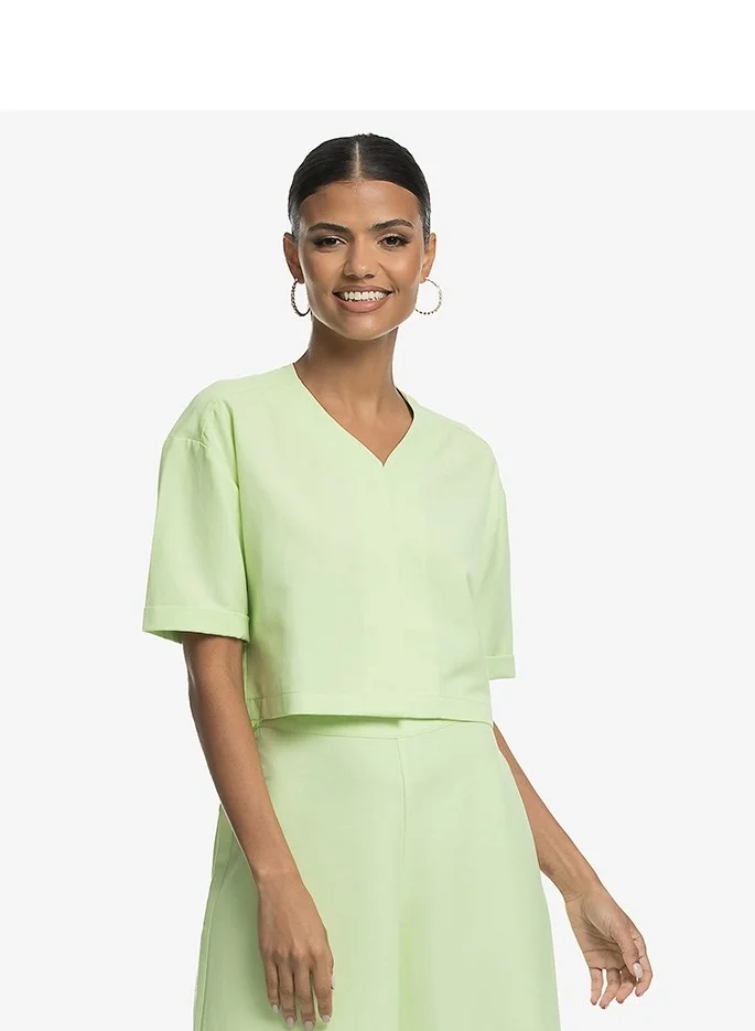 KAYFI Womens Wear Tops Half Sleeve Top