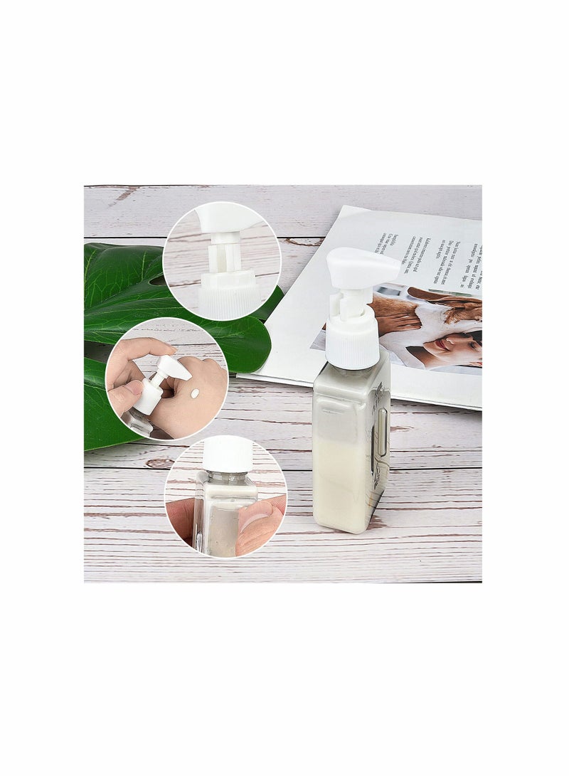 SYOSI Travel Bottles, Leak Proof Containers For Toiletries TSA Approved Airplane Accessories Kits For Liquid Travel Size Accessories and Shampoo Conditioner Bottles (4 Pack) - Image 3