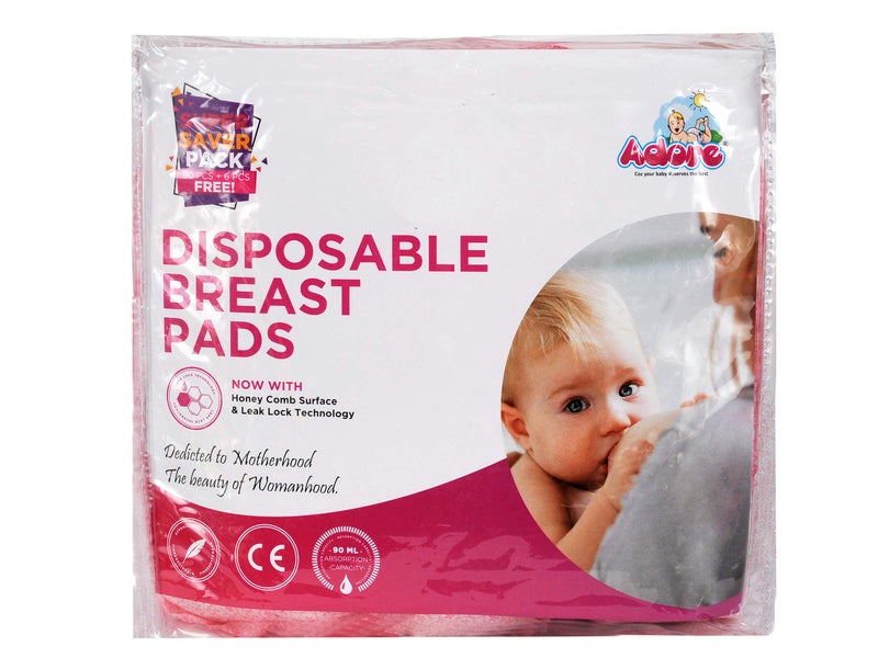Adore 96 Units Disposable Breast Pads (White) - Image 1