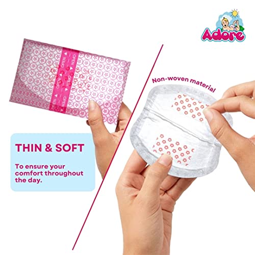 Adore 96 Units Disposable Breast Pads (White) - Image 4