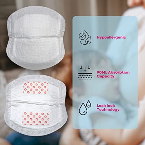 Adore 96 Units Disposable Breast Pads (White) - Image 2