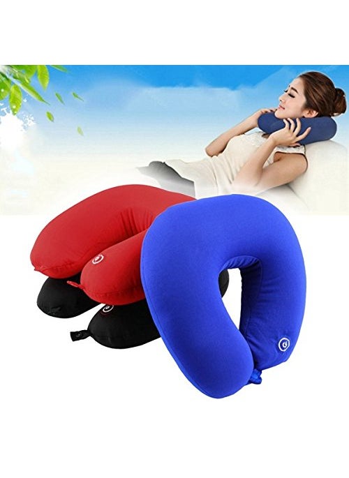 TOPHAVEN TOPHAVEN 2 in 1 Travel Combo: Supercomfy Travel Neck Pillow  - Image 2