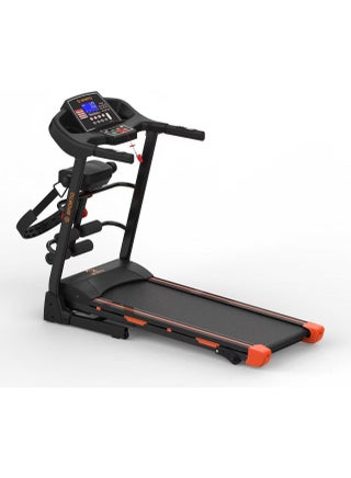 Foldable Treadmill DC Turbo 3HP 120KG Speed 1-12km/h LED Display Manual Incline 3 Levels Running Surface 42x120cm for Home