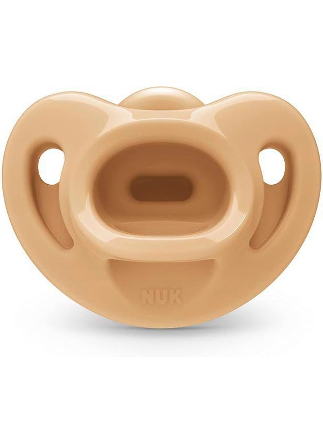 NUK - NUK Comfy Orthodontic Pacifiers, Timeless Collection, 6-18 Months, 5 Count - Image 1