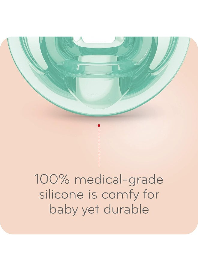 NUK NUK Comfy Orthodontic Pacifiers, Timeless Collection, 6-18 Months, 5 Count  - Image 5