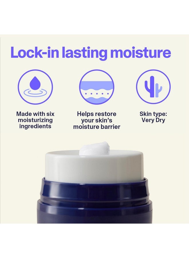 Curology Cream Moisturizer, Rich Hydrating Face Lotion for Dry Skin, with Shea Butter and Hyaluronic Acid, 1.7 fl oz - Image 2