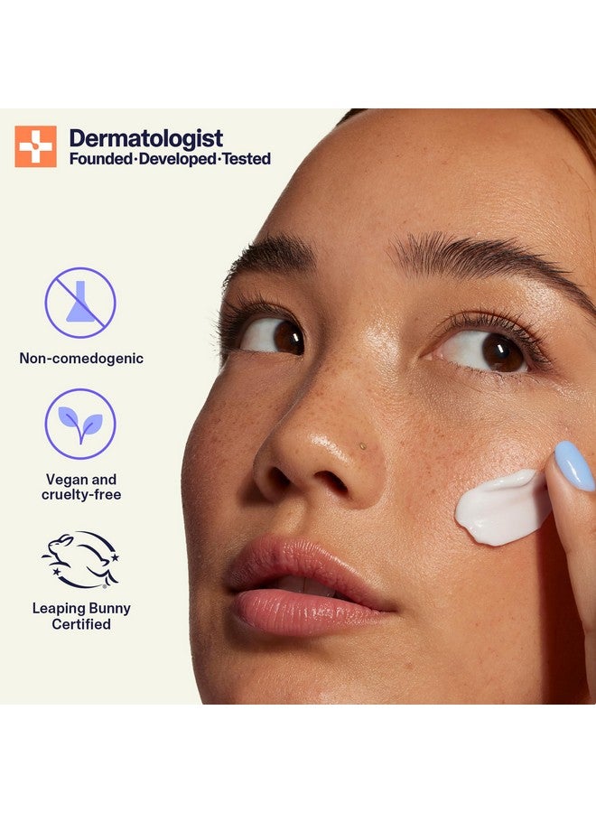 Curology Cream Moisturizer, Rich Hydrating Face Lotion for Dry Skin, with Shea Butter and Hyaluronic Acid, 1.7 fl oz - Image 4