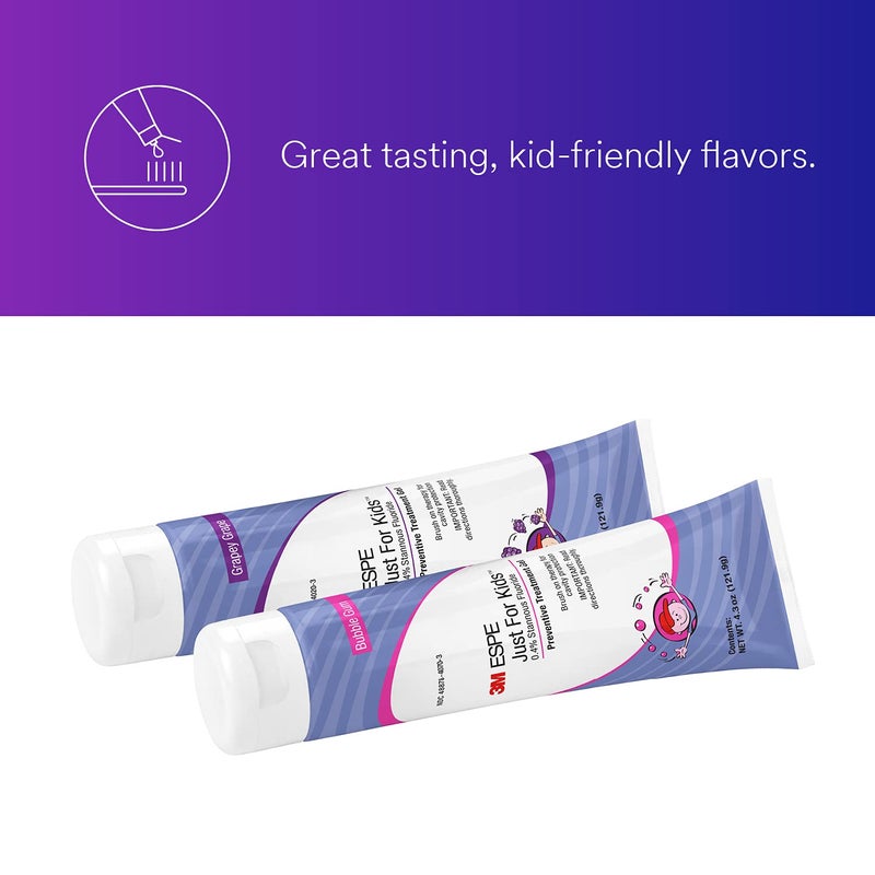 3M 70201054155 Just For Kids 0.4% Stannous Fluoride Brush On Gel, Extra Cavity Protection, 4.3 oz - Image 3