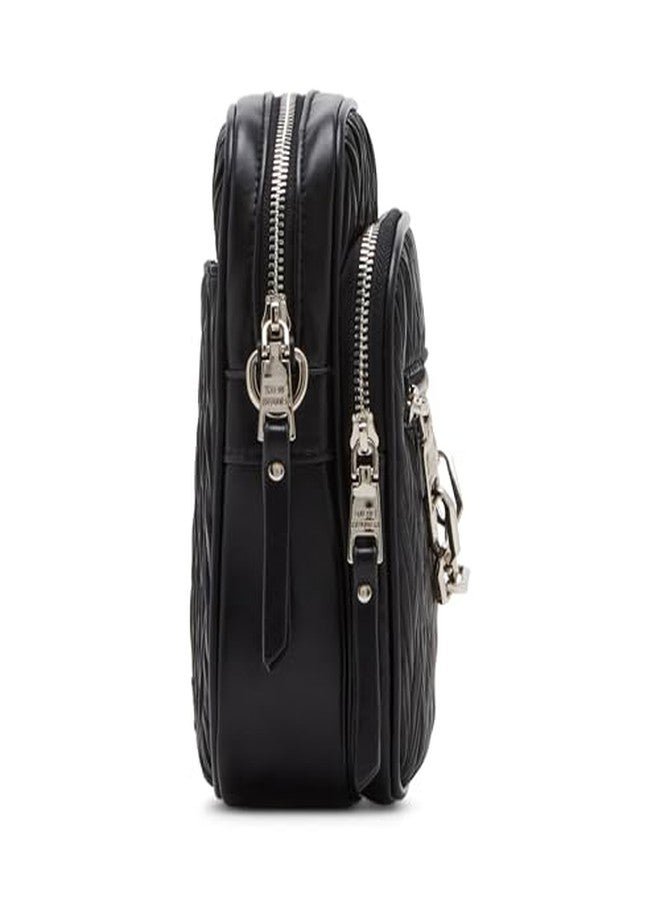 Steve Madden Damien Matelasse Crossbody, Black - Image 5