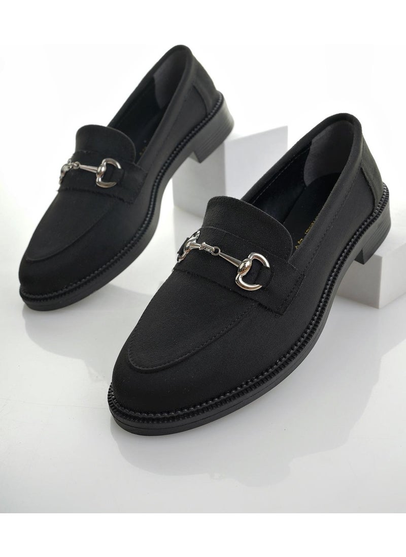 muggo Sussie Guaranteed Metal Buckle Women's Loafer Casual Shoes  - Image 1