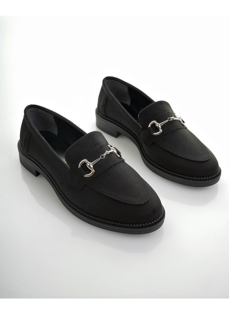 muggo Sussie Guaranteed Metal Buckle Women's Loafer Casual Shoes  - Image 3