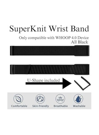 Nylon Sport Band Compatible with Whoop Band 4.0 Strap Breathable Nylon Adjustable Waterproof Replacement Wristbands Straps Connector Wearable Fitness Tracker Stylish Wristband Replacement Strap - view 4