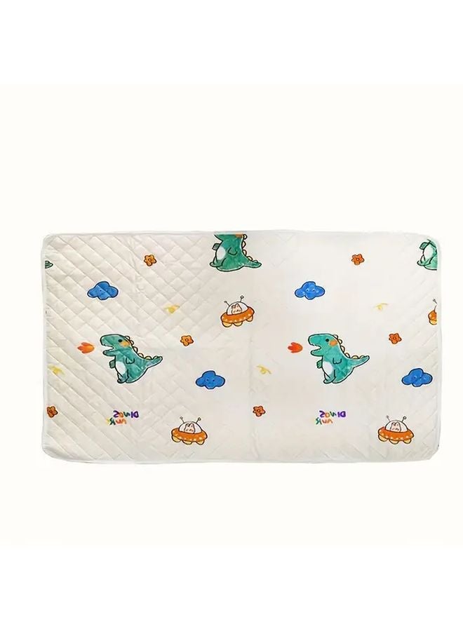 سجادة قفص حيوانات أليفة كبيرة قابلة لإعادة الاستخدام مقاس 47 × 31 بوصة مقاومة للماء قابلة للغسيل متينة للحيوانات الأليفة الصغيرة والمتوسطة - Image 1