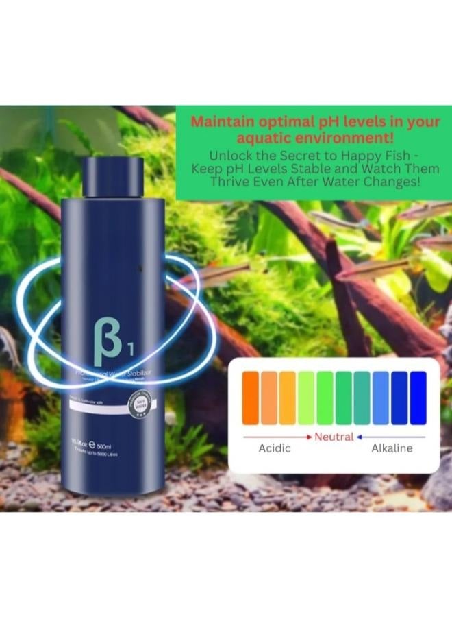 Water Stabilizer Aquarium Anti-Chlorine Removes Heavy Metals for Fresh and Saltwater - Image 3