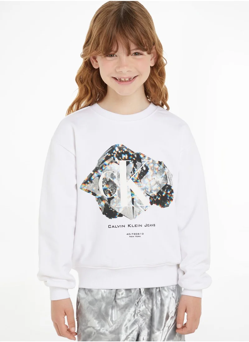 Calvin Klein Jeans Kids Graphic Sweatshirt