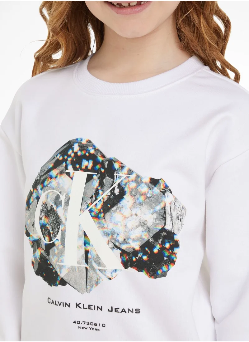 Calvin Klein Jeans Kids Graphic Sweatshirt